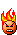 on fire